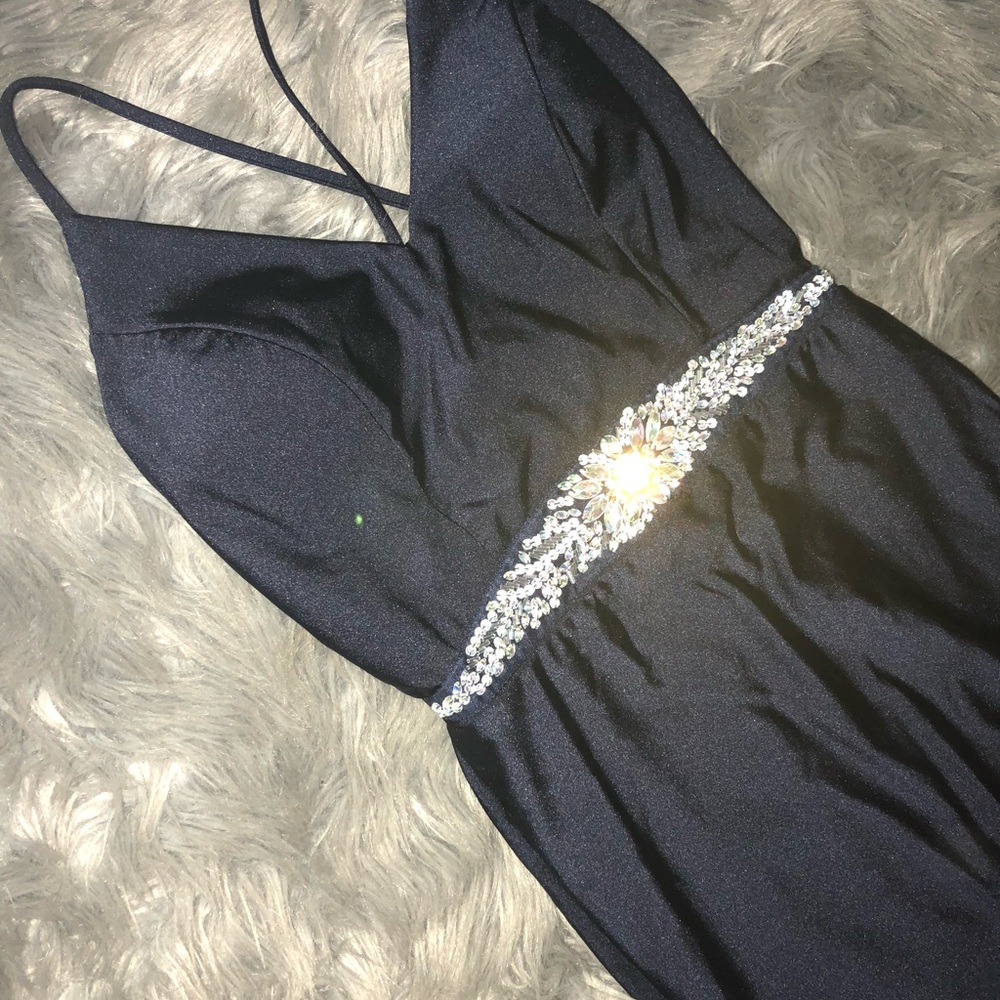 Long mermaid style dress